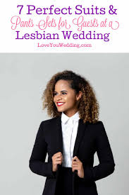 From simple designer wedding suits to a classic wedding tuxedo, there are several types of wedding suits for grooms to rock these days. 7 Suits That Make Gorgeous Lesbian Wedding Guest Attire