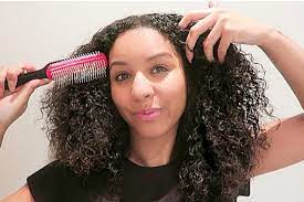 Keeping your hair down, wash your hair in two or more sections concentrating and attending to each separately. How To Sleep With Curly Hair To Avoid Matting Naturallycurly Com
