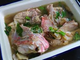 Effa kongsikan resepi sup ikan yang effa masak tempoh hari. Sup Kepala Ikan Merah Azie Kitchen