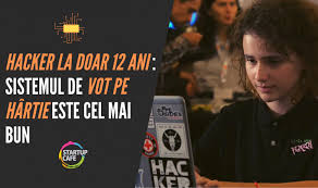 Romanca Din America Bianca Lewis Hacker La Doar 12 Ani Sistemul De Vot Pe Hartie Este Cel Mai Bun