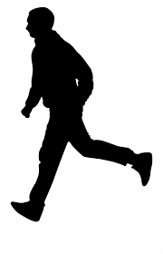 Running Man Png Clip Art Image Subject Running Man Silhouette Png Transparent Png Download 122319 Vippng Death logo silhouette white, reaper png. running man png clip art image subject