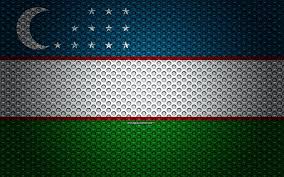 The flag of uzbekistan (uzbek: Download Wallpapers Flag Of Uzbekistan 4k Creative Art Metal Mesh Texture Uzbekistan Flag National Symbol Uzbekistan Asia Flags Of Asian Countries For Desktop Free Pictures For Desktop Free