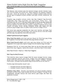 Soal menggunakan soal yang sama. Pdf Materi Kuliah Online Pajak Kini Dan Pajak Tangguhan Setiawan Mr Academia Edu