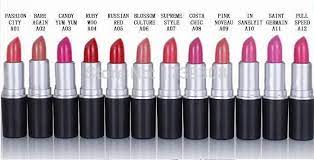 Please refer to the ingredient list on the product package you receive for the most up to date list of ingredients. Lipstick Color Names Lipstick Colors Mac Lipstick Colors
