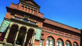 SALFORD AND MANCHESTER BY NIGHT