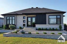 Pro Fab Constructeur De Maisons Modulaires Usinees Prefabriquees Modele Mocaccino House Exterior House Designs Exterior Facade House