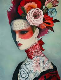 The title "Crowning the Past" by Kansiime Brian Lister @kansiime_brian_  perfectly fits this stunning, regal portrait. #beautifulbizarre  #contemporaryart #oilpainting #painting #classicart #artcollectors  #artmagazine #artinspo #art