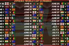 Finals of billie jean king cup postponed. Icc Cricket World Cup 2019 Schedule Match Venue Timetable Details