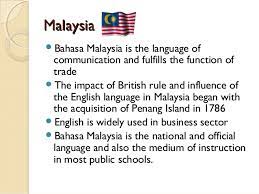 The script of the malaysian language is prescribed by law as the latin alphabet, known in malay as rumi (roman alphabets), provided that the arabic alphabet called jawi. Bilingualism In Malaysia Brunei Singapore