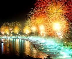 Reveillon New Year S Eve At Praia De Copacabana Rio De Janeiro Brazil New Year S Eve Around The World Wonderful Places Around The Worlds