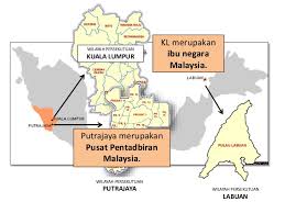 Dan selat melaka di barat. Peta Malaysia
