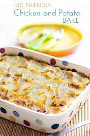 Chicken Potato Bake Healthy Little Foodies Recipe Chicken Potato Bake Chicken Potatoes Baby Food Recipes