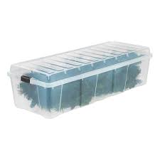See more ideas about christmas, christmas decorations, christmas diy. Iris 44 Gal Storage Tote With Wheels The Container Store