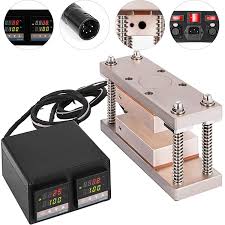 About 46% of these are heat press machines, 0% are filter bags. Tuopuke Rosin Press Kit 3x5 Inch Double Digital Display Rosin Press Plates Temperature Controller Box 600w