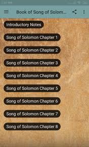 Book Of Song Of Solomon Bible Study For Android Apk Download