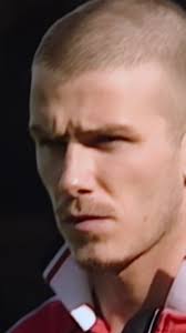 Thinking about David Beckham's buzzcut era.