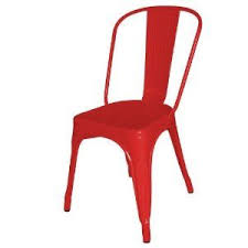 Stella Metal Cafe Side Chair In Red Finish Red Dining Room Cheap Dining Room Sets Metal Cafe Chairs