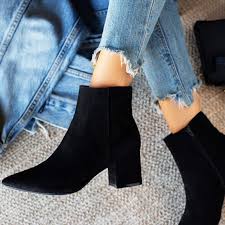 Camel crown women's open toe buckle ankle. Bamboo Shoes Newblock Low Heel Pointy Toe Booties Ankle Boots Poshmark
