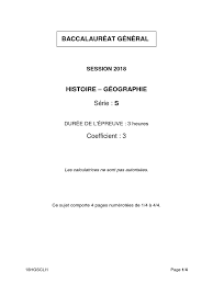Retrouvez ici les sujets de l'épreuve d'histoire géographie pour les candidats au bac de la série stmg, épreuve du 19 juin 2018. Bac S 2018 Liban Sujet D Histoire Geographie Les Etats Unis Barack Obama