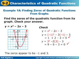 We did not find results for: 9 2 Characteristics Of Quadratic Functions Warm Up Lesson Presentation Ppt Video Online Download