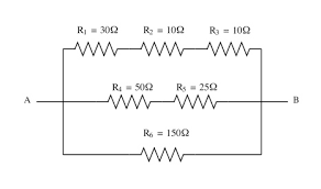 1] equivalent resistance formula for series resistance: A Find The Equivalent Resistance Req Between Points Chegg Com