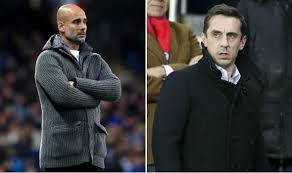 Borussia monchengladbach v man city. Pep Guardiola In Row With Man Utd Hero Gary Neville Over Controversial Man City Comment Football Sport Express Co Uk