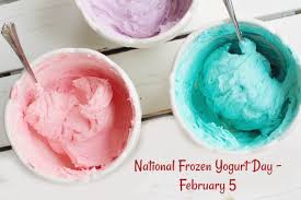 national frozen yogurt day february 6