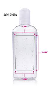4 Oz Empty Bottle With Disk Top Cap Bulk 484 Pieces Case Cell Gen Hand Sanitizer And More