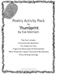 Candy cane poem about jesus (free printable pdf handout) christmas story object lesson for kids. Thumbprint Poem Worksheets Teaching Resources Tpt