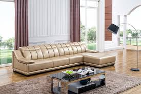 Home Design Living Room Sofa Set Made With Top Grain Real Leather Sofa L Shaped Yellow Color Smart Sofa Set 2017 Corner Sofa 9 Off