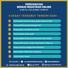 We are a team of professionals specializing in academic essay jangka panjang visi setelah lulus kuliah writing. Direktorat Kemahasiswaan Institut Teknologi Bandung