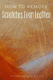 No nails, just the pad of your finger and some pressure over and over again. How To Remove Scratches From Leather