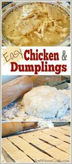 Super Easy Homemade Chicken And Dumplings Recipe Eat At Home Easy Chicken Dumpling Recipes Homemade Chicken And Dumplings Recipes