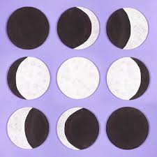 Moon Phase Canvases Free Craft Ideas Baker Ross