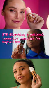 behind the scenes of a @maybelline campaign I directed last year 🎀,  production company @porkstoreproductions , agency @thehero.co , thank-you  to @shanahbelle and her production design team for the ...