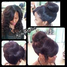 Sew In And Curls Same Sew In In A Bun Hair Affair Hair Beauty Hair Flow