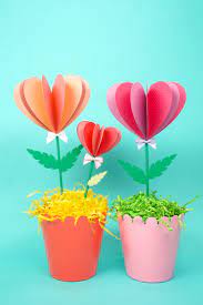 Heart made of flowers svg. How To Make Heart Paper Flowers Happiness Is Homemade