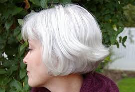 Give your scalp a massage every time you wash your hair. Short Haircuts For Women With Gray Hair 11 Examples Design Press
