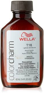 Wella Wella Color Charm Hair Color Permanent Liquid Hair Toner Lightest Ash Blonde T18 1 40 Oz Walmart Com