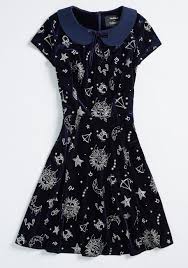 Modcloth X Collectif Applied Astrology Velvet Skater Dress Velvet Skater Dress Mod Cloth Dresses Clothes