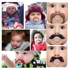 Cute Baby Funny Dummy Prank Pacifier Novelty Teeth Children Child Soother New Pacifiers Soothers Baby