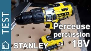 Test Outillage Perceuse A Percussion Stanley Fatmax Fmc625 Youtube