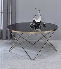 20 Ways To Bling Up Your Home With Copper Gold And Brass Coffee Table Black Glass Coffee Table Modern Glass Coffee Table Glass Coffee Table