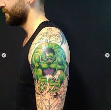 This is a digital painting of the hulk. The Incredible Hulk By Resident Wildcat Ink Ireland Facebook