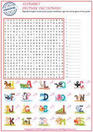 Themed crossword puzzles with a human touch. Alphabet Printable English Esl Vocabulary Worksheets Engworksheets
