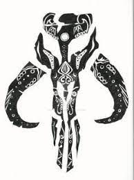Mandalorian Mythosaur Skull Star Wars Tattoo Mandalorian Tattoo Star Wars Fan Art