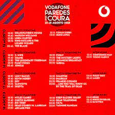 Cheap paredes de coura vacations & packages. Horarios Dos Concertos Do Festival Vodafone Paredes De Coura 2018 Toupeiras Agenda De Festivais E Concertos