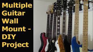 Etsy's pick add to favorites. Hang Guitars On The Wall Youtube