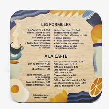 Rouge Bis And Augustin Batignolles Menus By Festin Studio And Madamebois Breakfast Menu Design Menu Illustration Menu Board Design