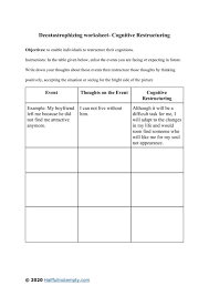 Basic parts of the body online worksheet for kindergarten 1. Decatastrophizing Worksheets 5 Optimistminds